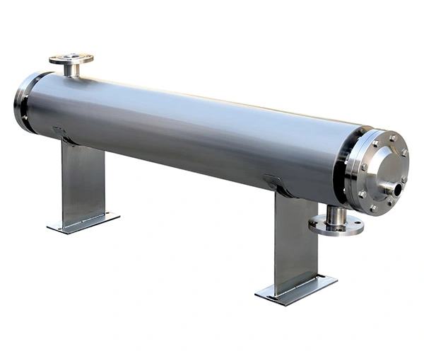 مبادل حراري صحي من نوع القشرة والأنبوب